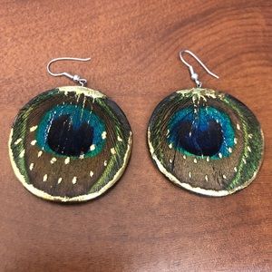 Peacock 🦚 Earrings